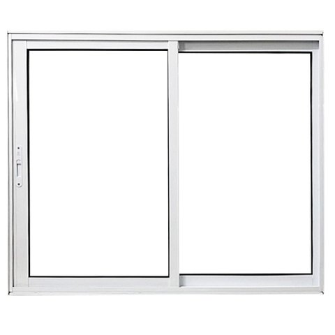 Janela Vitro 2 Folhas Alumínio Branco Linha 25:120 x 120