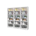 Ver imagem 1 de Livreiro Multiuso Branco Kit com 3 - Fdecor
