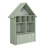 Casinha Organizadora de Brinquedos Infantil 100% Mdf Plancasa Verde Jade - 5