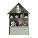 Ver imagem 4 de Casinha Organizadora de Brinquedos Infantil 100% Mdf Plancasa Verde Jade