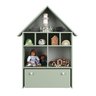 Casinha Organizadora de Brinquedos Infantil 100% Mdf Plancasa Verde Jade - 4