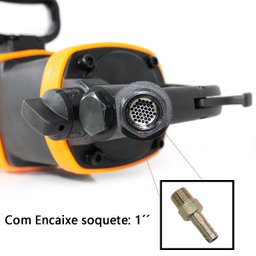 Chave de Impacto Pneumática 1´´ Potente 500 Kgf 2800 Rpm Manual Longa Caminhão Rotta 376 74853 - 3