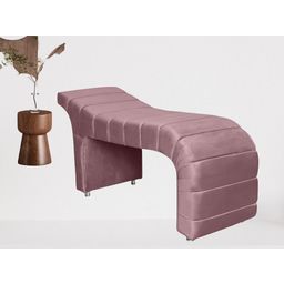 Maca Para Estética e Massagem Atena - Renascer- Suede - Rosa - 2