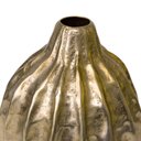 Ver imagem 2 de Vaso Decorativo em Metal Dourado 29cm 22008 Mart