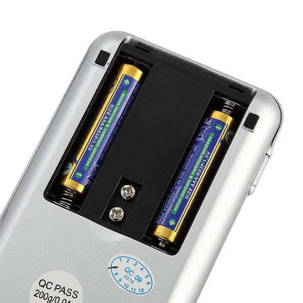 Balança Pocket Scale Portátil Medidor Eletrônico de Alta Precisão até 500g MH Series Digital - 8