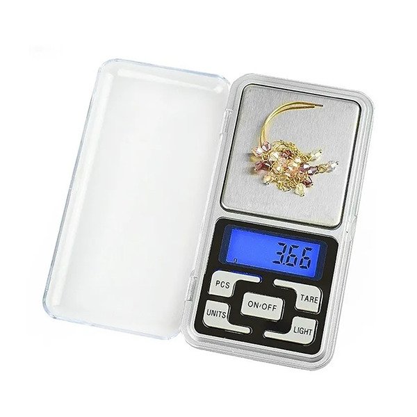 Balança Pocket Scale Portátil Medidor Eletrônico de Alta Precisão até 500g MH Series Digital - 4