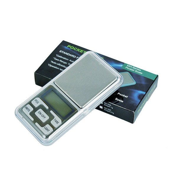 Balança Pocket Scale Portátil Medidor Eletrônico de Alta Precisão até 500g MH Series Digital - 2