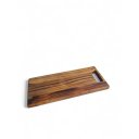Ver imagem 2 de Tábua de Corte para Cozinha Madeira Teca 36 X 16 X 1,8 - Natural Natural