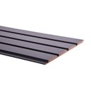 Ver imagem 3 de Painel Ripado/forro Lambri Preto 2750 X 455 X 9mm - Caixa com 2 Painéis = 2,5m2
