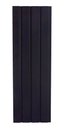 Ver imagem 4 de Painel Ripado/forro Lambri Preto 2750 X 455 X 9mm - Caixa com 2 Painéis = 2,5m2