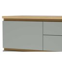 Ver imagem 7 de Gabinete de Cozinha Modulado Balcão Rainha P/pia 1porta Basculante e 4gaveta C/tampo 120 Cm Nature/