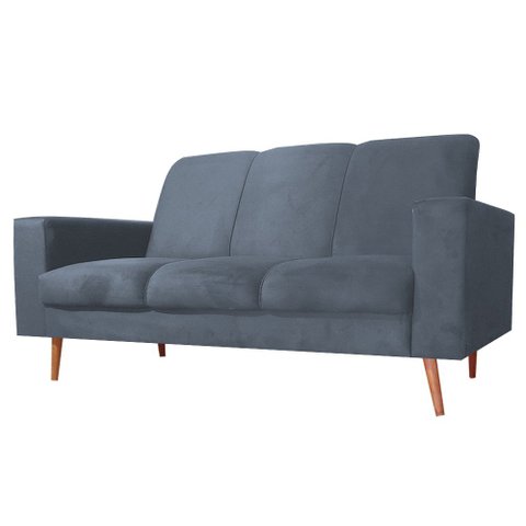 Namoradeira Sofa 3 Lugares Luana Grafitte