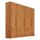 Ver imagem 1 de Guarda-Roupa Casal 100% MDF com 6 Portas e 2 Gavetas 180cm Multimóveis CR35506 Madeirado