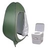 Kit Banheiro Portátil para Camping Pelegrin Mini Tenda PEL-1.90M e Vaso Sanitário PEL-VP20 20 - 3