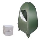Ver imagem 2 de Kit Banheiro Portátil para Camping Pelegrin Mini Tenda PEL-1.90M e Vaso Sanitário PEL-VP20 20