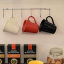 Ver imagem 5 de Suporte Parede Porta 6 Xícaras de Café Cabideiro 34cm Ganchos para Pendurar Masutti