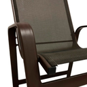 Ver imagem 6 de Mesa 4 Cadeiras Ripado Piscina Jardim em Alumínio Tela Sling