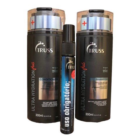 Truss Ultra Hydration Plus Shampoo e Condicionador 300ml + Uso Obrigatório 30ml 12205