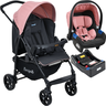 Carrinho de Bebe Bebe Conforto Base Burigotto Ecco Cz Rosa - 1