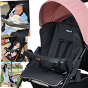 Ver imagem 4 de Carrinho de Bebe Bebe Conforto Base Burigotto Ecco Cz Rosa