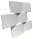Ver imagem 4 de Forma 3d Gesso e Cimento Abs - Tijolinho Côncavo 50x40cm