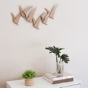 Ver imagem 2 de Adorno de Parede Passaro Bege em Metal