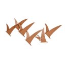 Ver imagem 1 de Adorno de Parede Passaro Bege em Metal