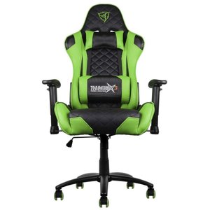 Cadeira Gamer Profissional Tgc12 Preta/verde Thunderx3