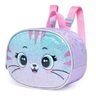 Kit Mochila de Rodinhas + Lancheira Térmica Pack Me Cat Pacific Lilás - 3