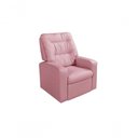 Ver imagem 2 de Poltrona Reclinável Paris Papai Mamãe Amamentação Corano Rosa 309