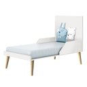 Ver imagem 6 de Quarto Infantil Theo 2 portas Branco Fosco com Pés Madeira Natural - Reller Móveis