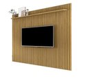 Ver imagem 1 de Painel Para TV Ripado Até 75 Polegadas Venus 1.8 X 2.2 Cumaru – Giga Móveis
