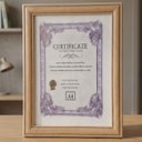 Ver imagem 1 de Moldura para Certificado e Documentos 21x29,7 cm em MDF Resistente