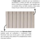 Ver imagem 4 de Painel Cabeceira Box Queen Estofada Parede Linho Bege Carla