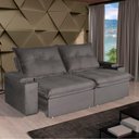Ver imagem 2 de Sofá 4 Lugares 2,50m Retrátil e Reclinável Ravi Bom Pastor