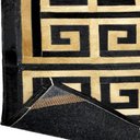 Ver imagem 3 de Tapete Couro 200x250 Bege/preto/grego