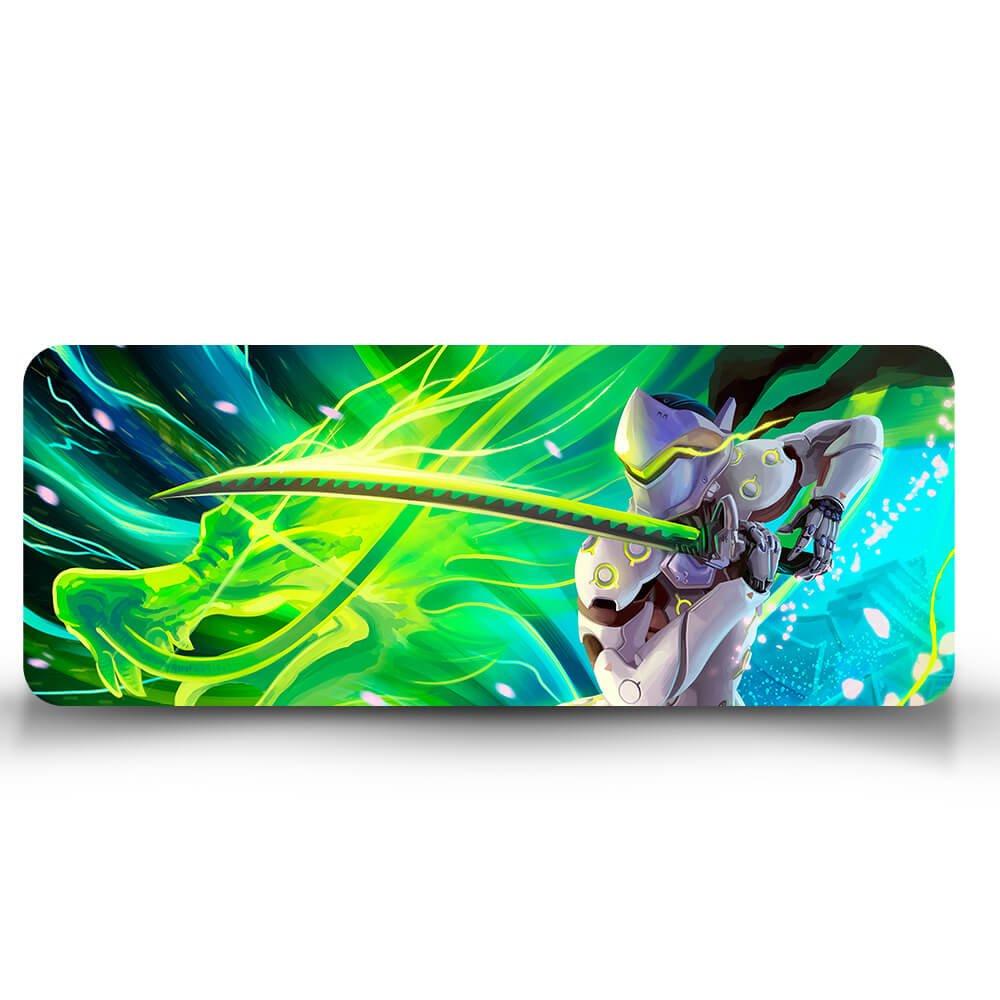 Mouse Pad Gamer Overwatch Genji Império da Impressão - 3