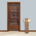 Ver imagem 1 de Adesivo de Porta Medieval Arte Destaque M - 0,83 X 2,13 Metros