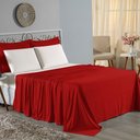 Ver imagem 1 de Jogo de Cama Casal Nobre 4 Peças Lençol com Elástico de 30cm de Altura Malha 100% Algodão -
