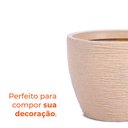 Ver imagem 4 de Kit 3 Vasos Redondo Elba Bege 27 Terrano