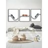 Kit 3 Quadros Decorativos Infantil Carros No2 - 1