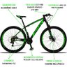 Bicicleta Z3 Aro 29 Quadro Alumínio 21 Marchas Câmbio Shimano Freio a Disco Mecânico - Dropp - Preto - 4
