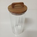 Ver imagem 6 de Pote Hermético de Borossilicato 1,3L Transparente 24x10x10cm Mantimentos Cozinha