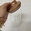 Ver imagem 5 de Pote Hermético de Borossilicato 1,3L Transparente 24x10x10cm Mantimentos Cozinha