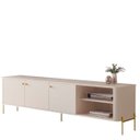 Ver imagem 2 de Rack Valen para TV 70 Polegadas Off White Dourado