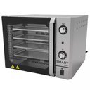 Ver imagem 1 de Forno Industrial Elétrico Convector Venâncio Smart Basic 4 Esteiras Inox Escovado 127v Fcsb4e