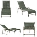 Ver imagem 4 de Espreguiçadeira Corda Náutica em Alumínio para Piscina Edícula Catar