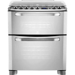 Fogão de Piso Electrolux 76Rxd 5 Bocas com Duplo Forno, Grill Elétrico, Timer e Relógio, Bivolt, Ino - 9