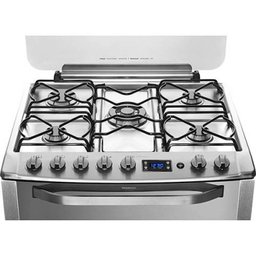 Fogão de Piso Electrolux 76Rxd 5 Bocas com Duplo Forno, Grill Elétrico, Timer e Relógio, Bivolt, Ino - 3