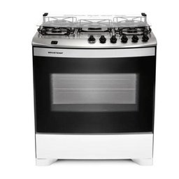 Fogão 5 Bocas Brastemp Piso Clean Bivolt - 1
